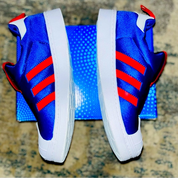 🔥NEW🔥 Adidas Disney x Superstar 360 (Blue,Red, White), Youth Size 3: $55 (FIRM) - Picture 5 of 15